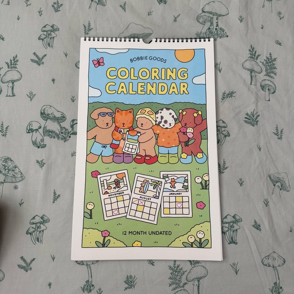Bobbie Goods Coloring Calendar